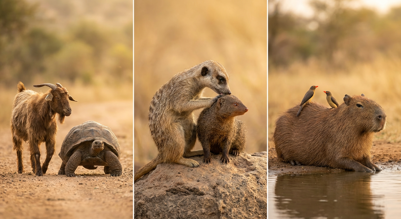 The Most Unexpected Animal Friendships in Nature