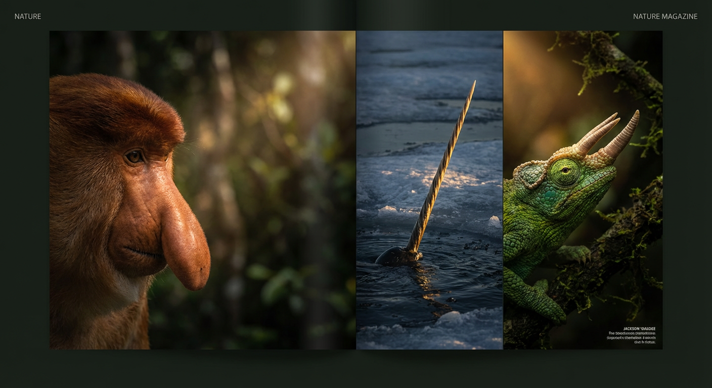 Animals With the Strangest Noses, Horns, and Headgear