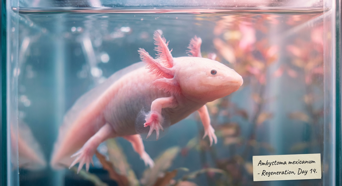 Why Can Axolotls Regrow Limbs? Nature’s Real-Life Superpower