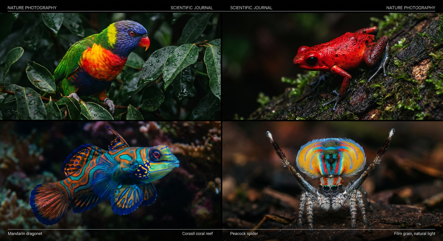 Why Are Some Animals So Colorful? Evolution’s Brightest Experiments