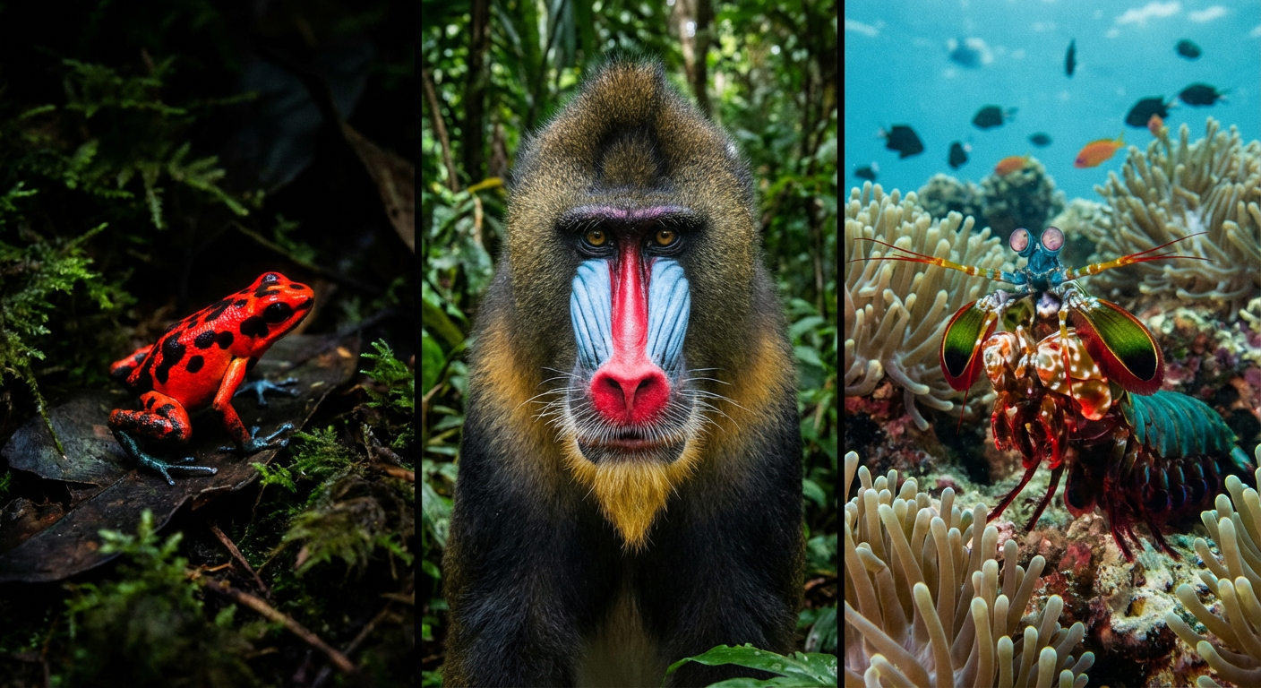 The Most Colorful Animals and Why They Evolved That Way