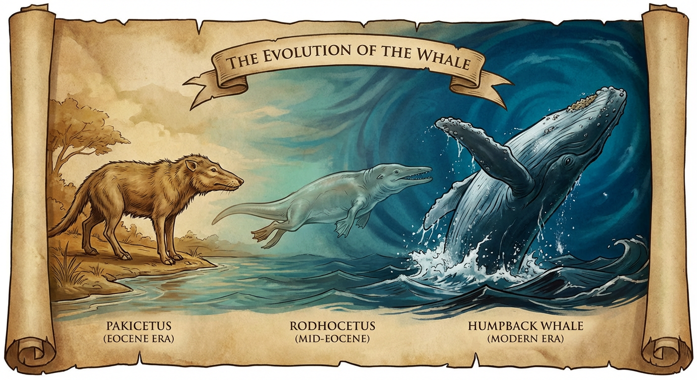 The Weird Evolution of Whales: From Land Mammals to Ocean Giants