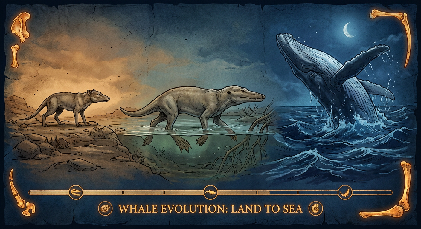 How Whales Evolved From Land Animals to Ocean Giants